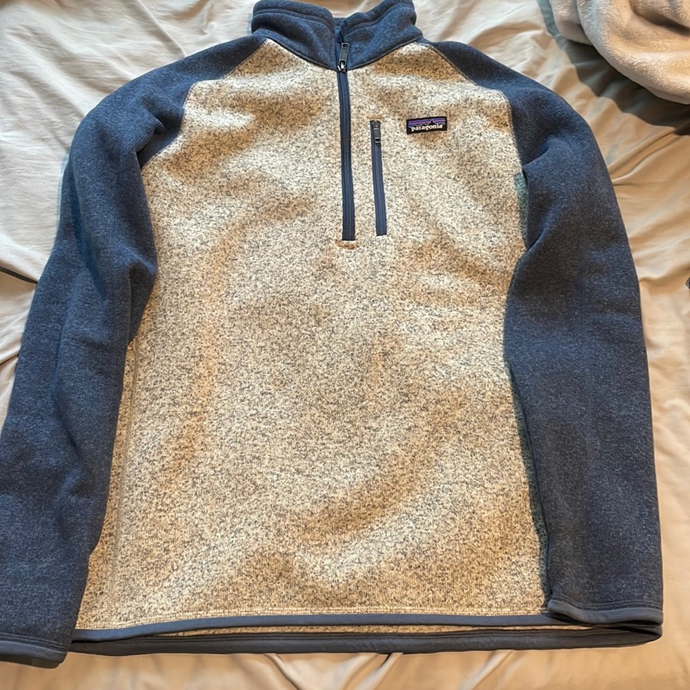 Mens Patagonia 1/4 zip up sweater